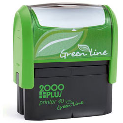 2000 Plus Printer 40 GL Self Inking Stamp 2000_PLUS_PRINTER_40_GREEN_LINE