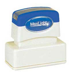Maxlight XL 115 Pre Inked Rubber Stamp MAXLIGHT_XL_115