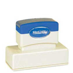 Maxlight XL 185 Pre Inked Rubber Stamp MAXLIGHT_XL_185
