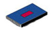 Ideal R6800 Two Color Stamp Pad IDEAL_R6800_TWO_COLOR_STAMP_PAD