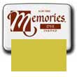 Memories Dye Stamp Pad Soft Gold MEMORIES_PAD_SOFT_GOLD