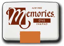 Memories Dye Stamp Pad Orange MEMORIES_PAD_ORANGE