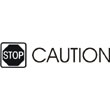 SS-12 Stop Caution Stamp SS12_STOP_CAUTION