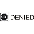 SS-18 Stop Denied Stamp SS18_STOP_DENIED