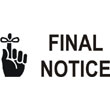 Second Notice Stamp