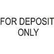 SS-28 For Deposit Only Stamp SS28_FOR_DEPOSIT_ONLY