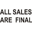 SS-2 All Sales Are Final Stamp SS2_ALL_SALES_ARE_FINAL