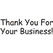 SS-49 Thank You For Business SS49_THANK_YOU_FOR_BUS
