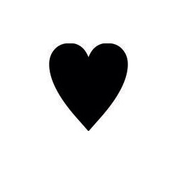 Heart Stamp SSS4 SSS4_HEART