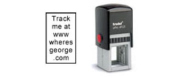 Trodat 4923 - Where's George - WG1 TRODAT_4923_WHERES_GEORGE_TRK_ME