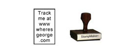 Wood Stamp - Where's George Stamp - WG1 WOOD_STAMP_WHERES_GEORGE_WG1