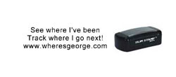 Pocket Stamp - Wheres George Stamp - WG2 POCKET_STAMP_WHERES_GEORGE