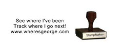 Wood Stamp - Where's George Stamp - WG2 WOOD_STAMP_WHERES_GEORGE