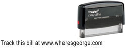 Trodat 4916 - Where's George - WG5 TRODAT_4916_WHERES_GEORGE_TRACK