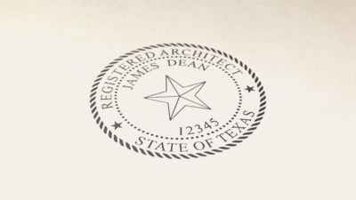 Architect Stamps and Seals