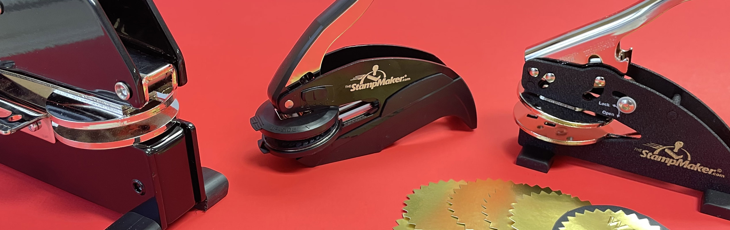 Embosser Stamp & Embossers Custom Desktop or Pocket Embossers