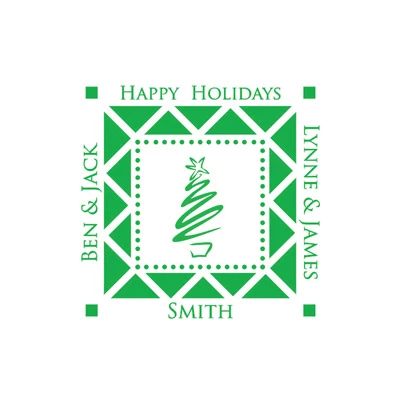 Holiday Address Stamps