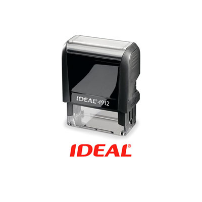 ideal self-inking stamps
