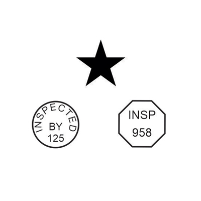 inspection stamps