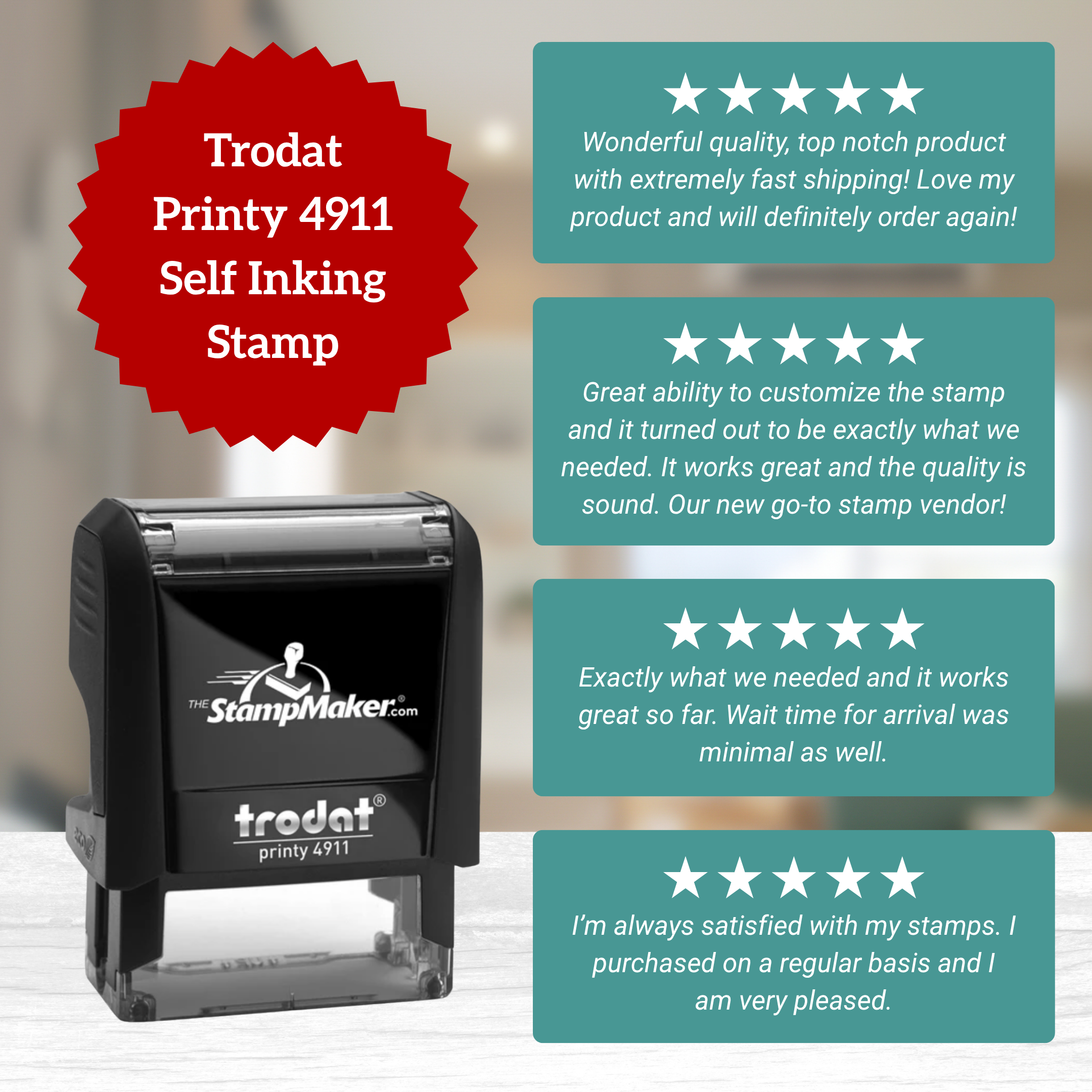 trodat printy 4911 self-inking stamps customer reviews