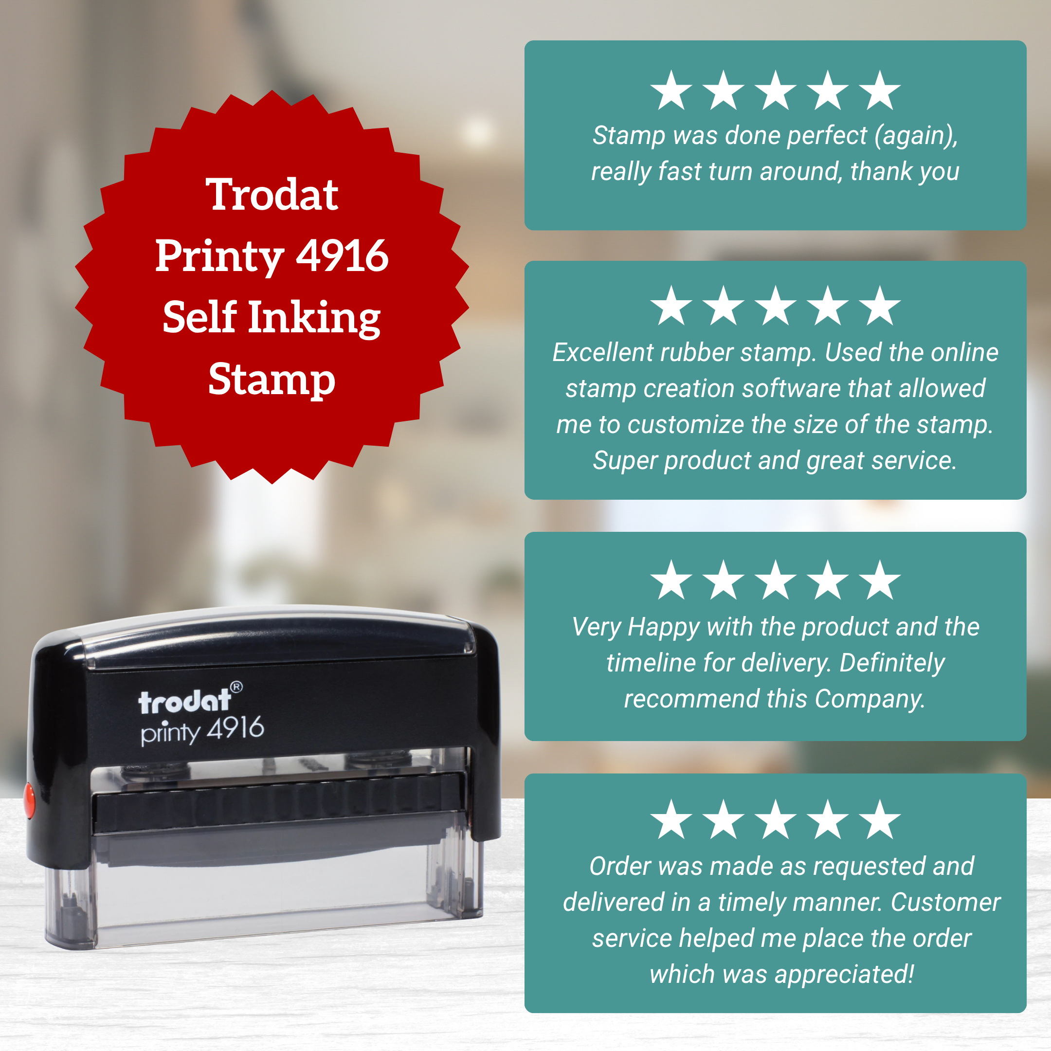 trodat printy 4916 self-inking stamps customer reviews