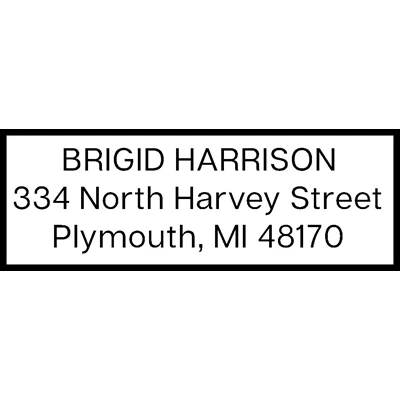 Address Stamp 3