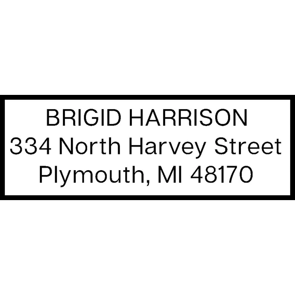 address stamp 3