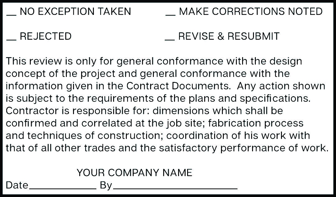 architect maxlight stamp - no exception