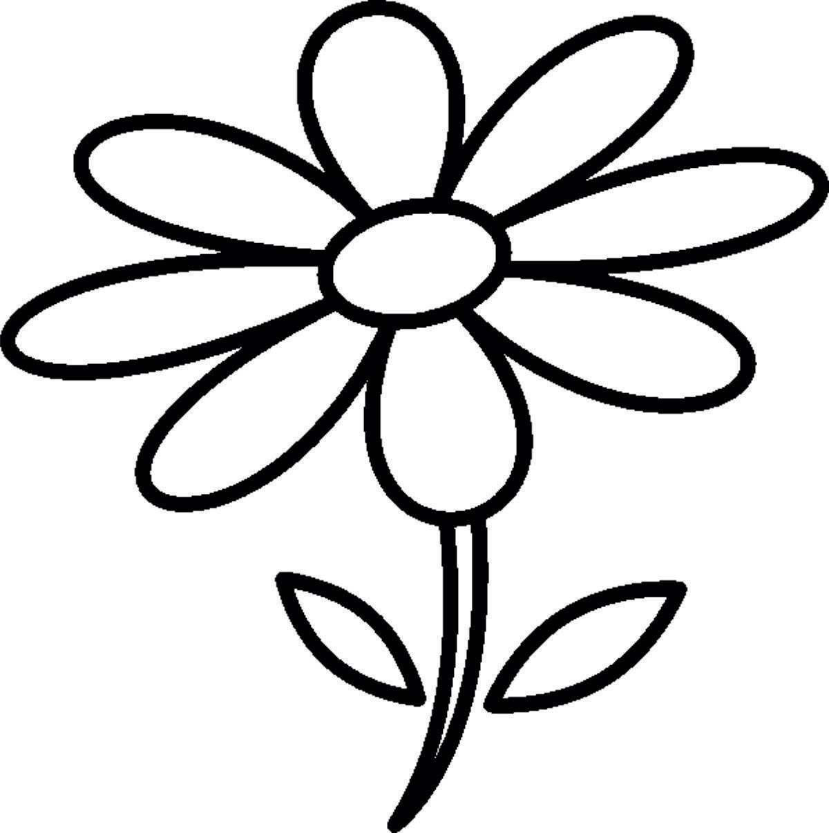 craft stamp - daisy flower