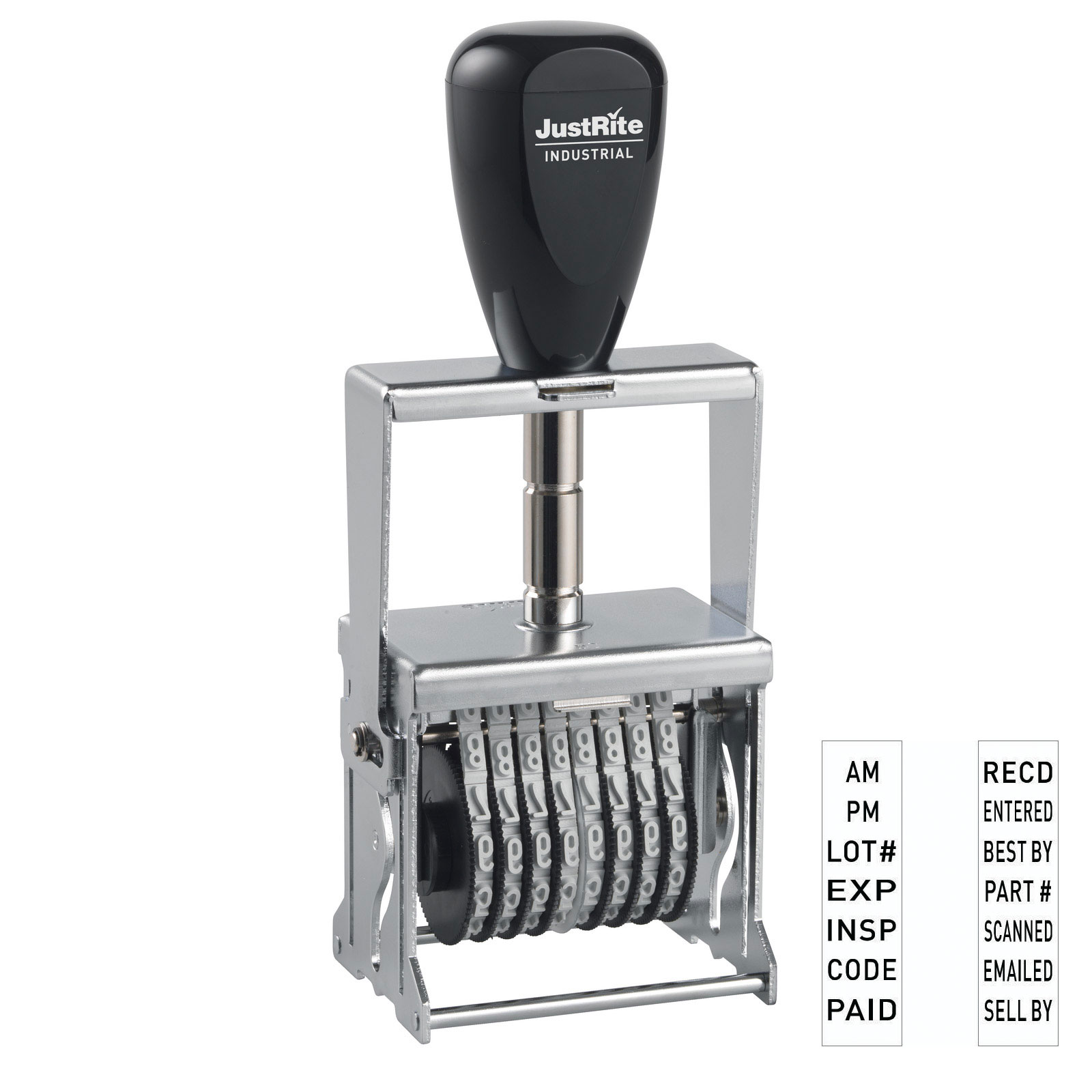 Justrite BN2-8 Number Stamp - Stock