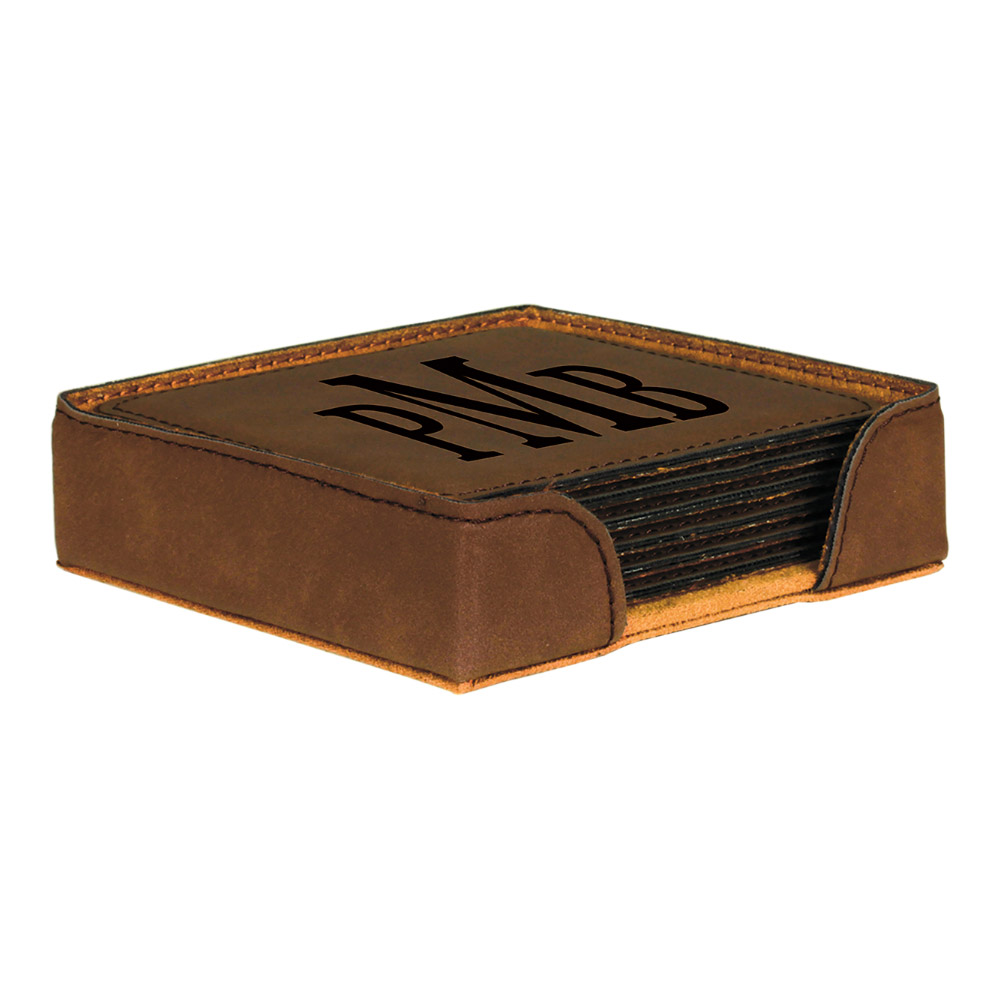 Leather Coasters - Square