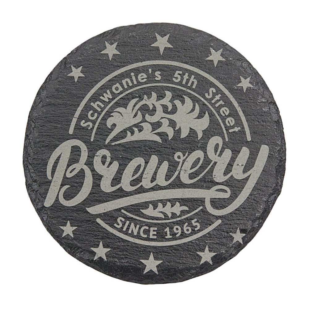 Slate Coasters - Round