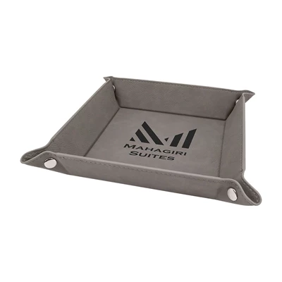 Snap Up Tray - Grey with Silver Snaps