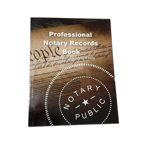 Notrary Journal Soft Cover Notary Journal | Ships in One Business Day!