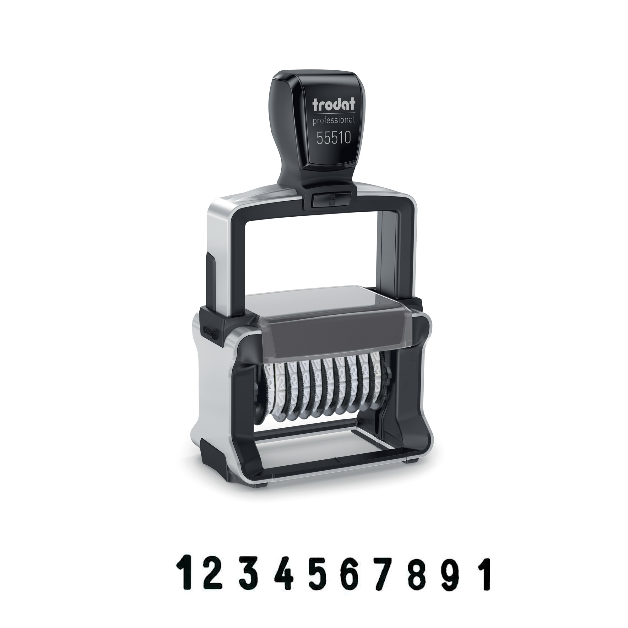 trodat professional 55510 number stamp