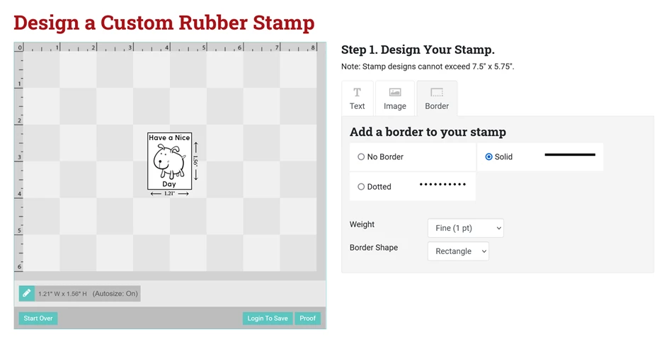 Create Design Essentials Stamp How to Design a Custom Stamp Using Our Stamp Designer