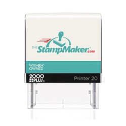 2000 Plus Printer 20 Self Inking Stamp