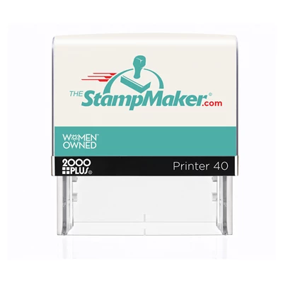 2000 Plus Printer 40 Self Inking Stamp