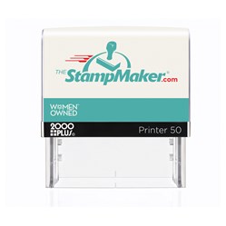 2000 Plus Printer 50 Self Inking Stamp