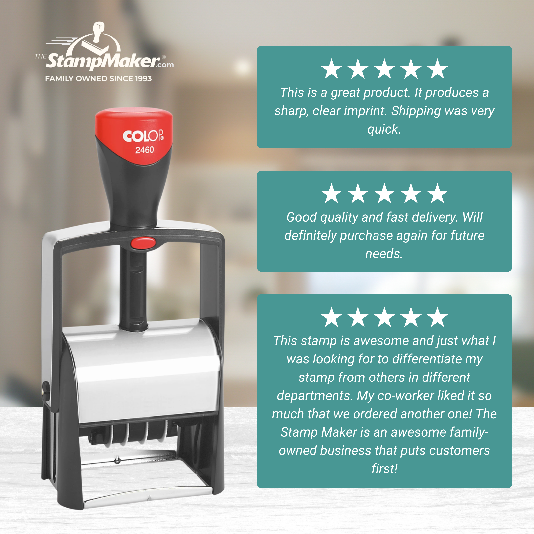 colop 2460 self inking dater reviews