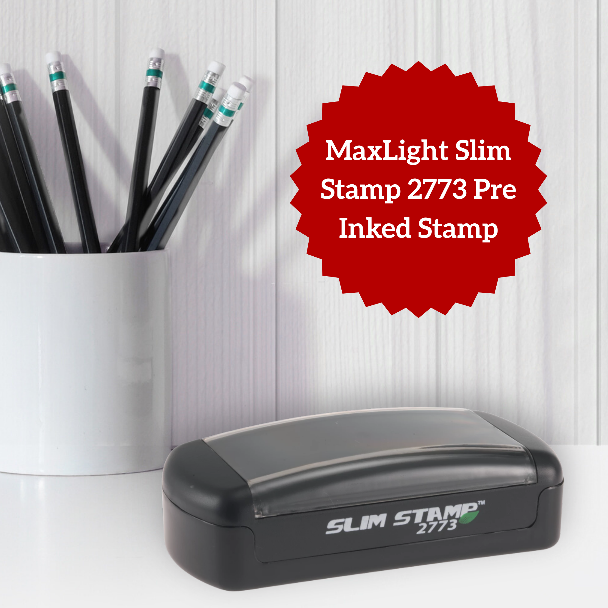 maxlight slim stamp 2773 pre ink stamp