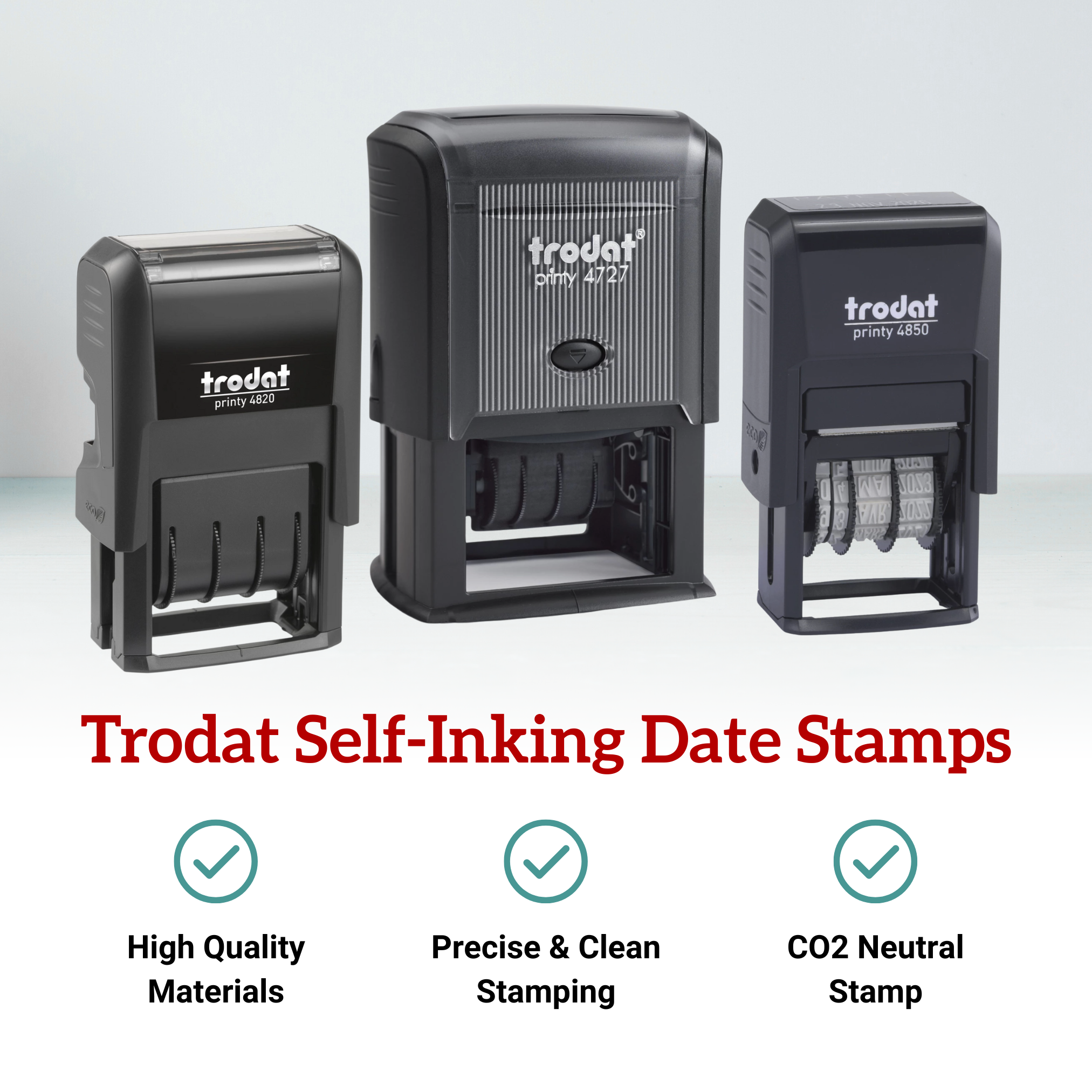 trodat self inking date stamp details