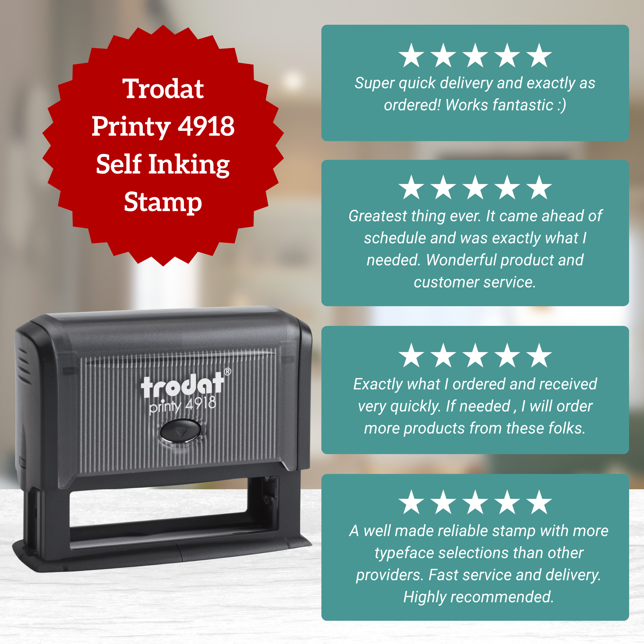 trodat printy 4918 self-inking stamps customer reviews