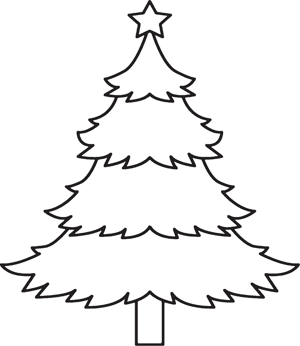 Craft Stamp Christmas 10 - Christmas Tree