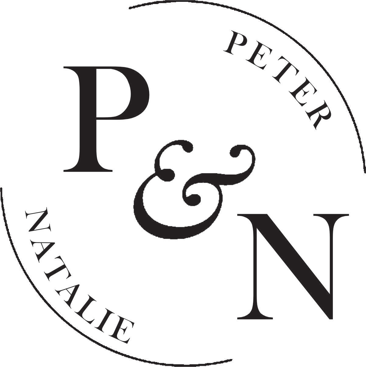 Monogram Wedding Stamp WSM-5