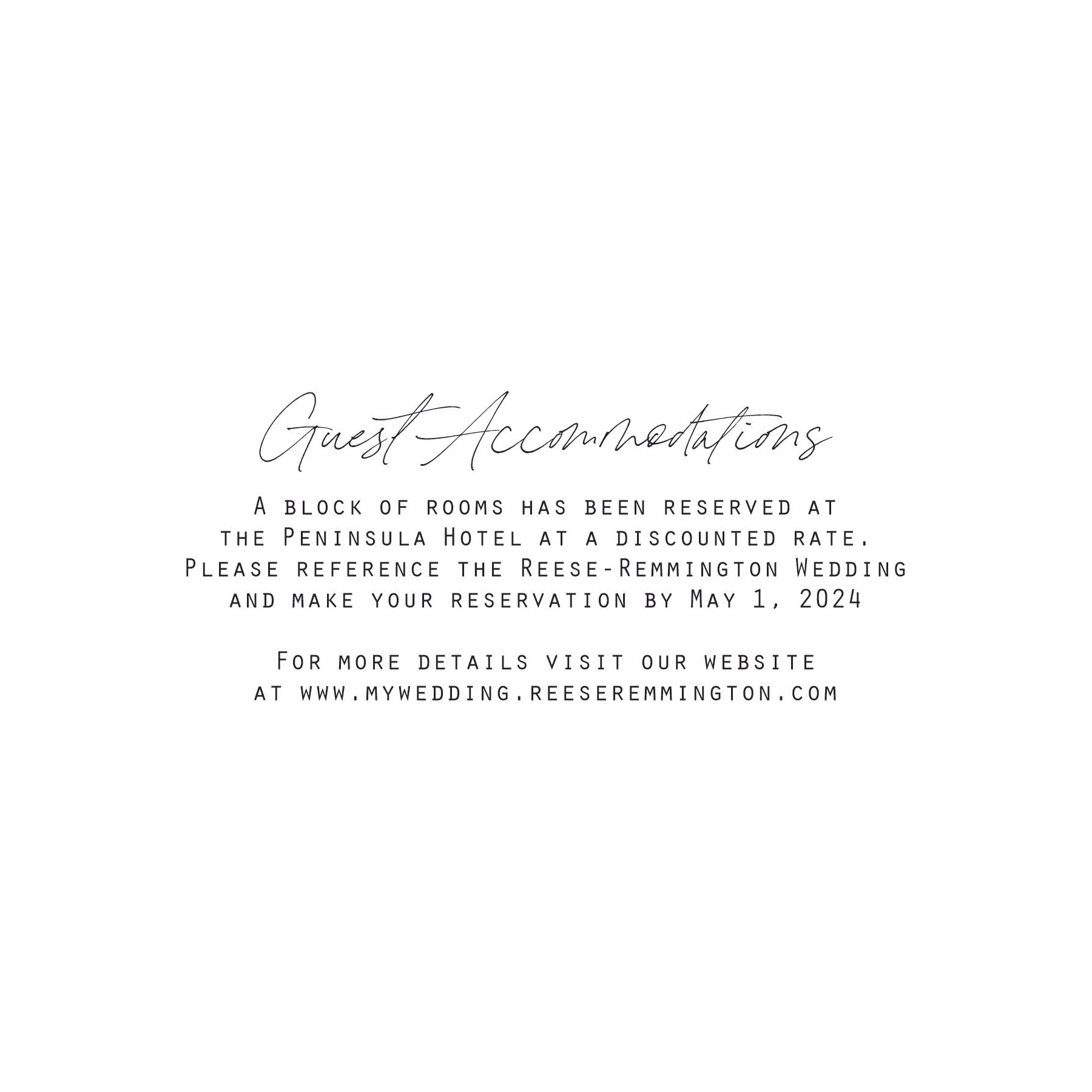 Save The Date Stamp Large - 1A