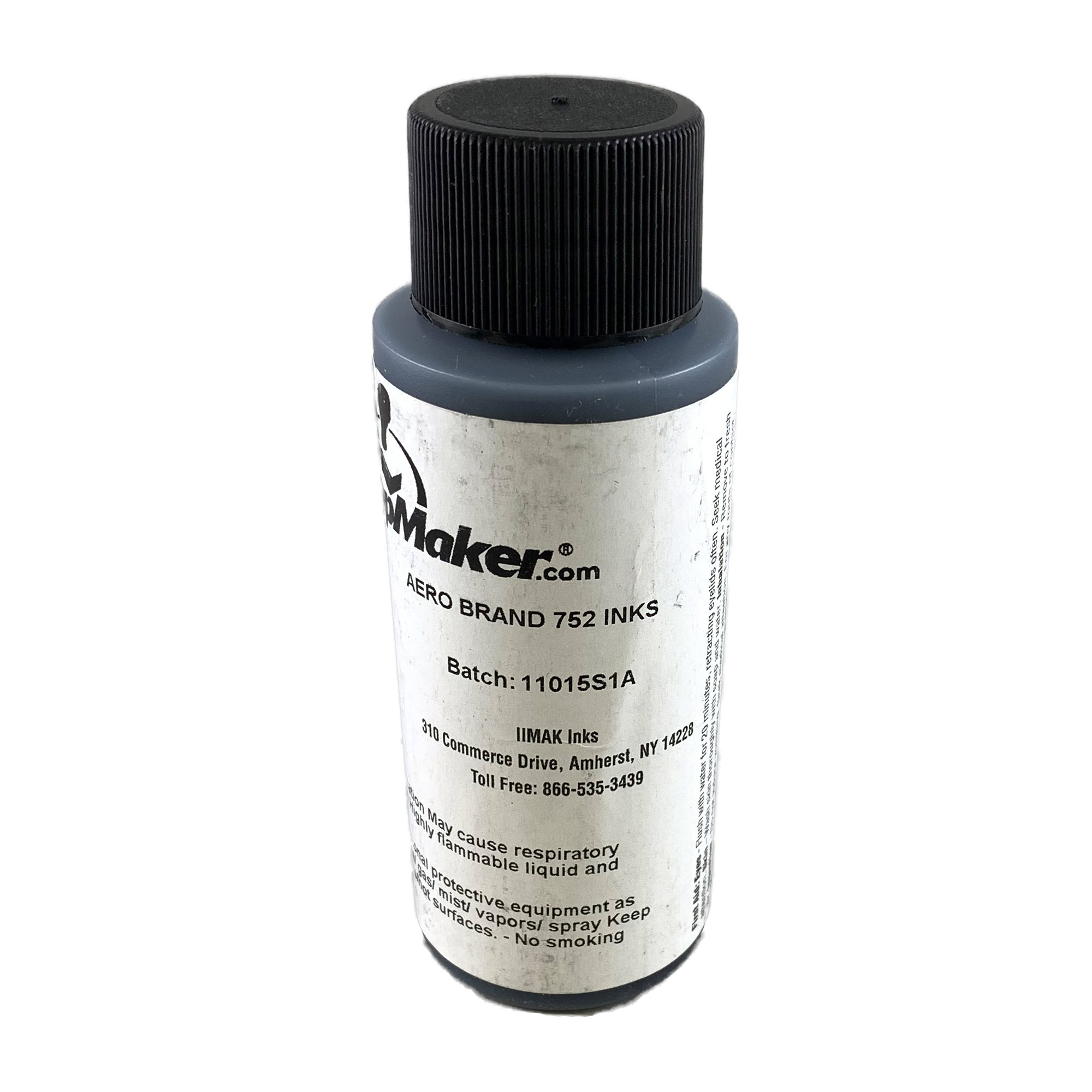 Aero Brand #752 Hand Stamp Ink - Black - 2 oz