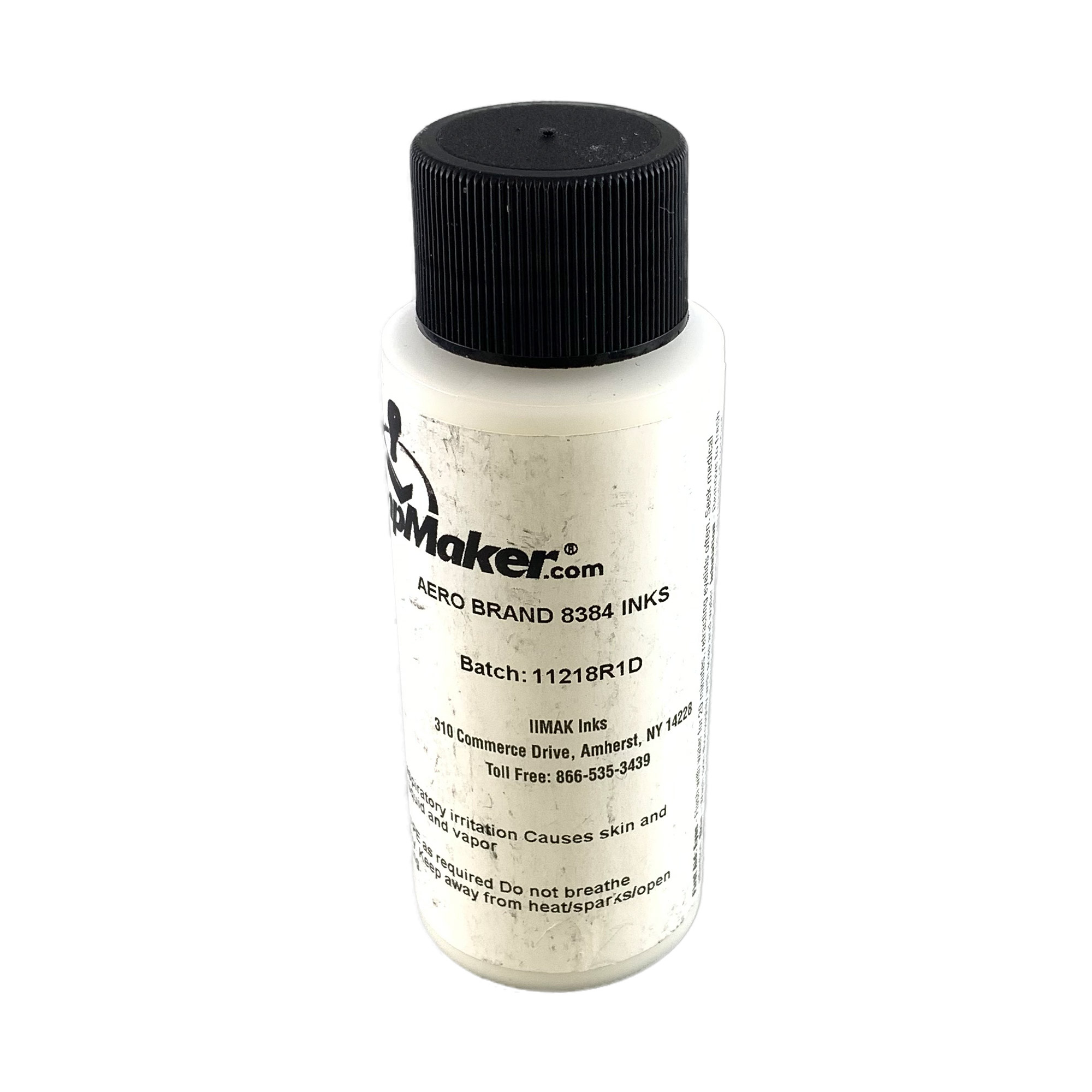 aero #8384 white fabric ink 2oz