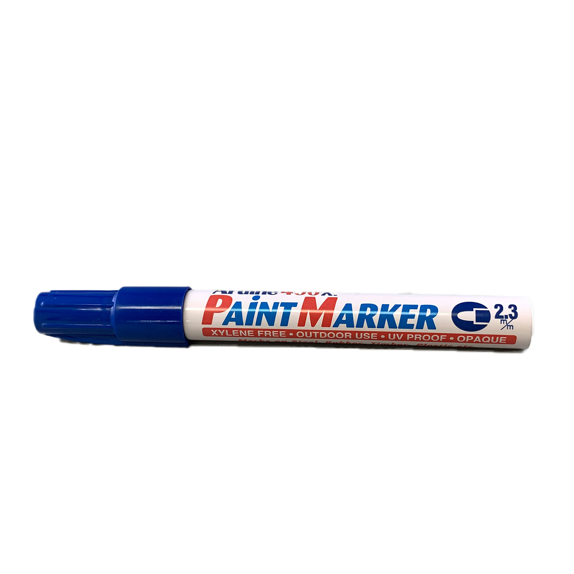 Uitdaging varkensvlees Helder op Artline Permanent Paint Marker in Blue