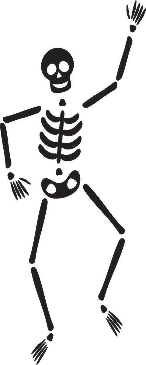 Craft Stamp Halloween Skeleton CRAFT STAMP HALLOWEEN SKELETON